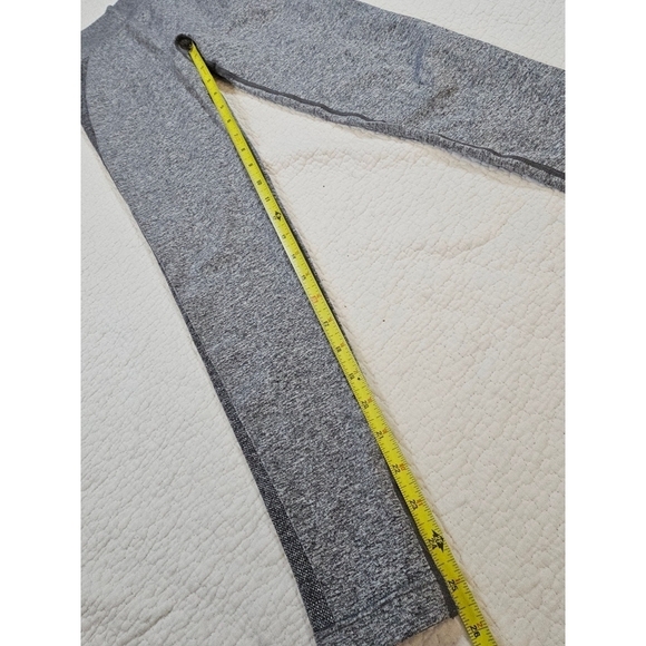 Gymshark Flex Seamless Leggings Grey Contour Athletic High Waist - Picture 4 of 7